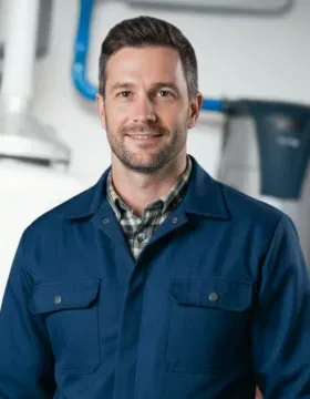 James Turner, licensed HVAC technician
